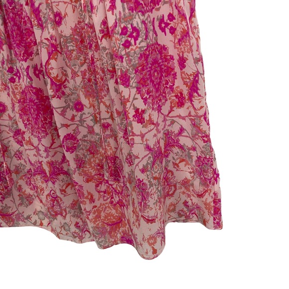 Rebecca Taylor Sleeveless 100% Silk Dreamweaver Top Powder Pink 2 - Picture 4 of 9